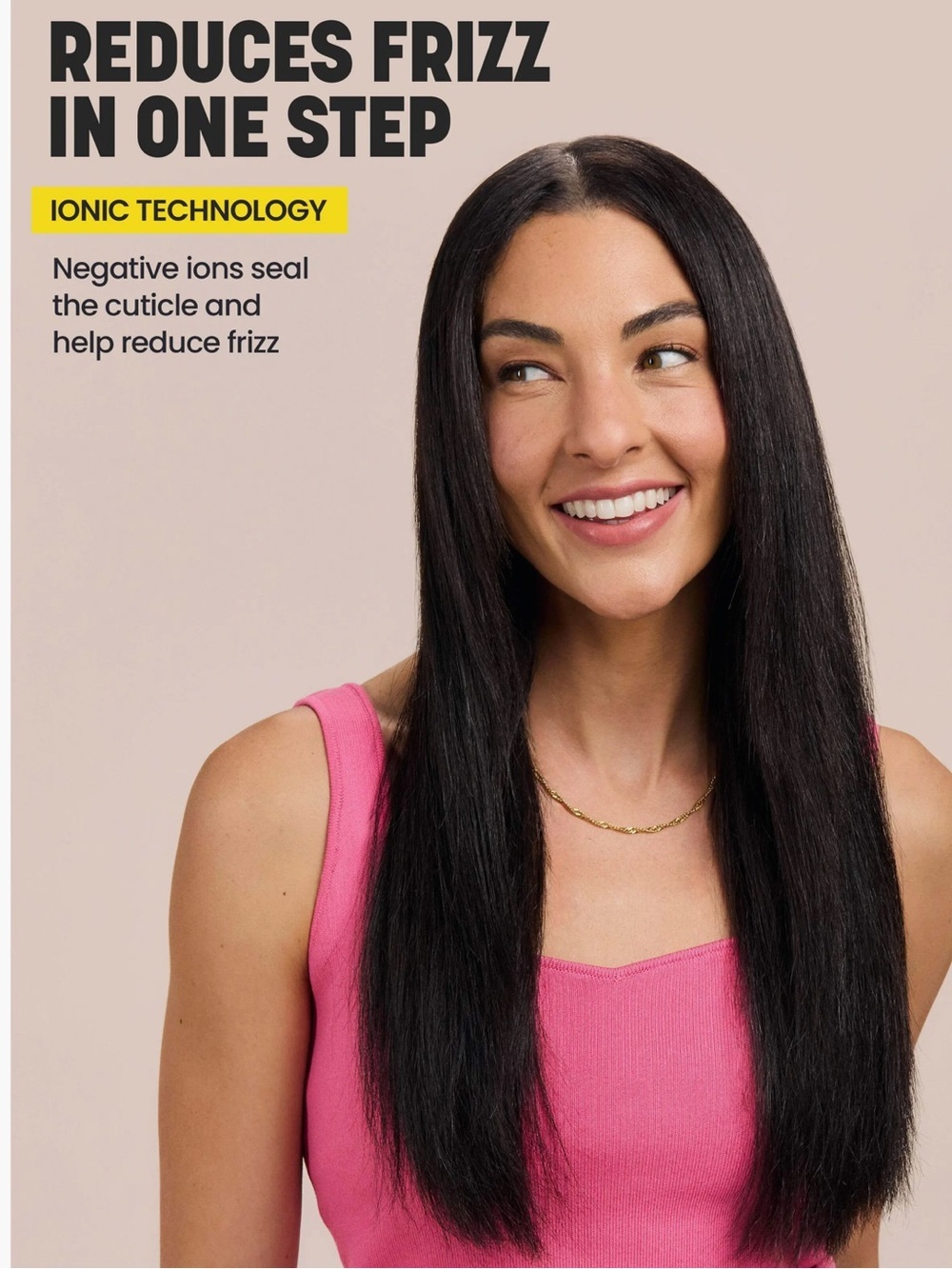 Drybar The Baby Brush Crush Yellow Mini Heated Straightening with Gray Bristles - Picture 8 of 12